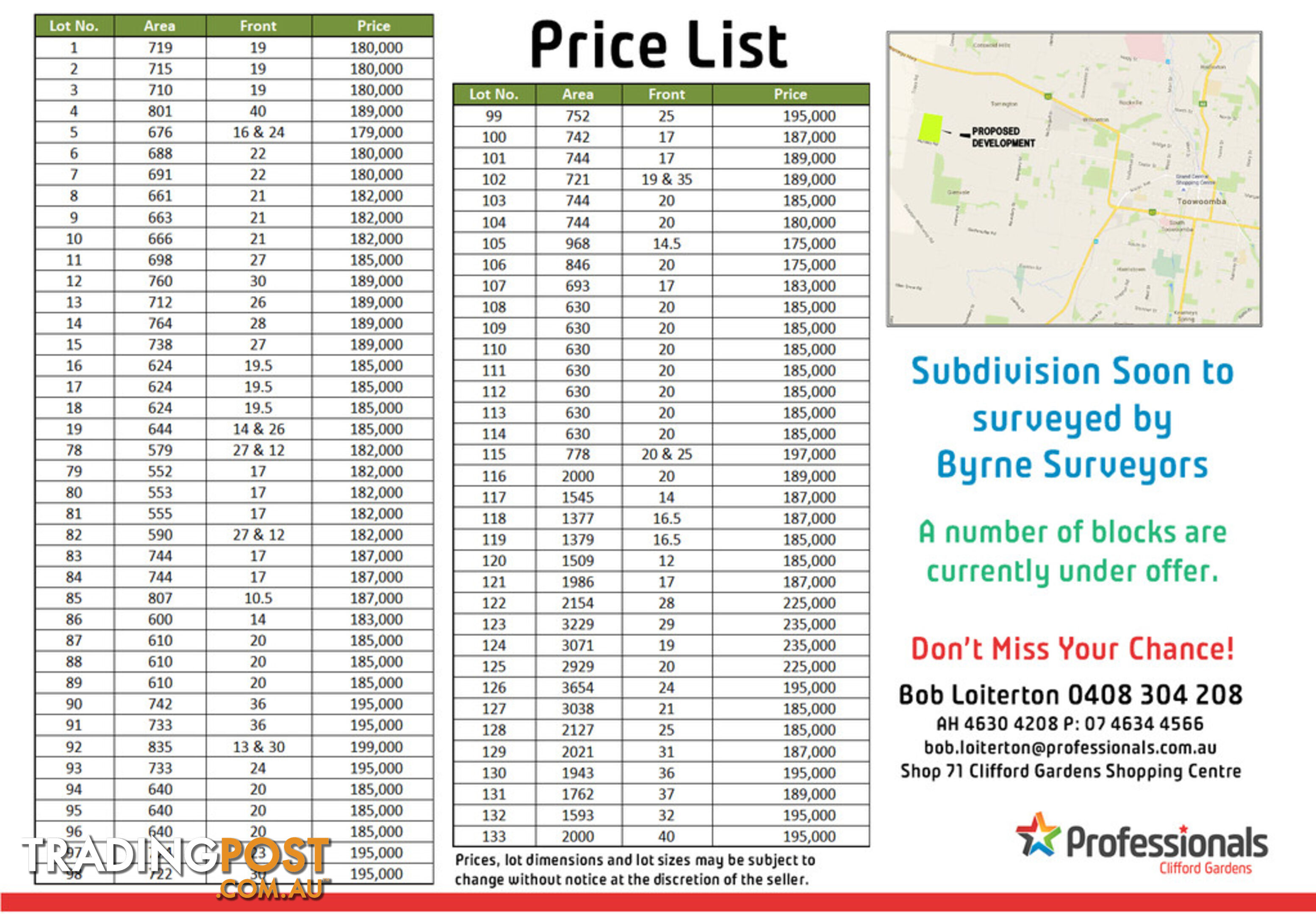 Lot 79 London Circuit TORRINGTON QLD 4350