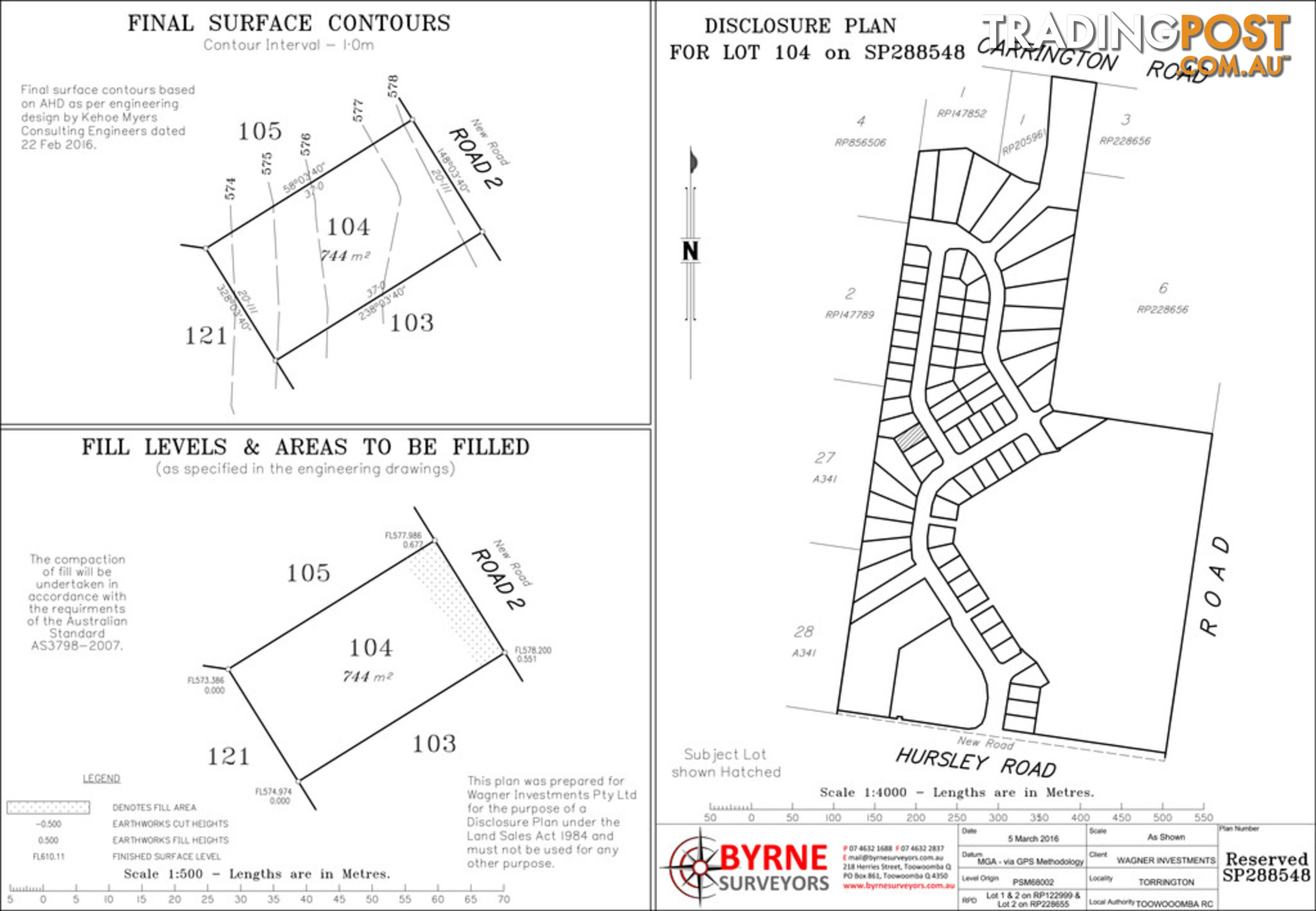 Lot 104 Basset Crescent TORRINGTON QLD 4350