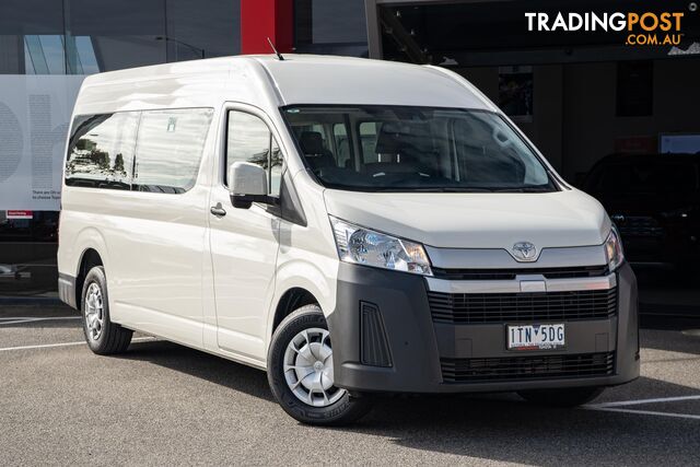 2021 TOYOTA HIACE COMMUTER GDH322R BUS