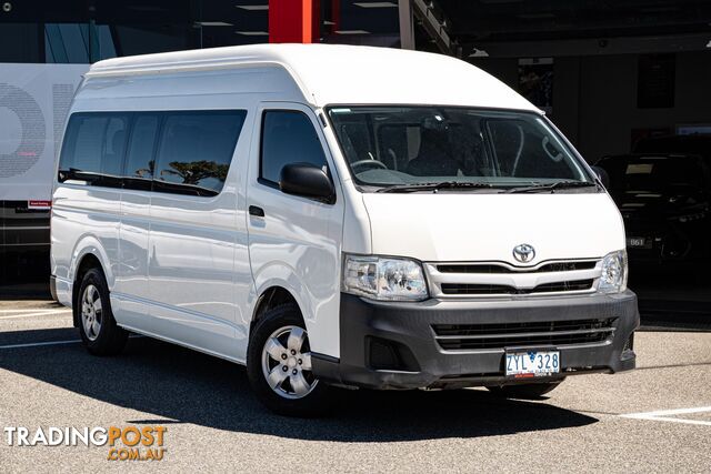 2013 TOYOTA HIACE COMMUTER TRH223R BUS