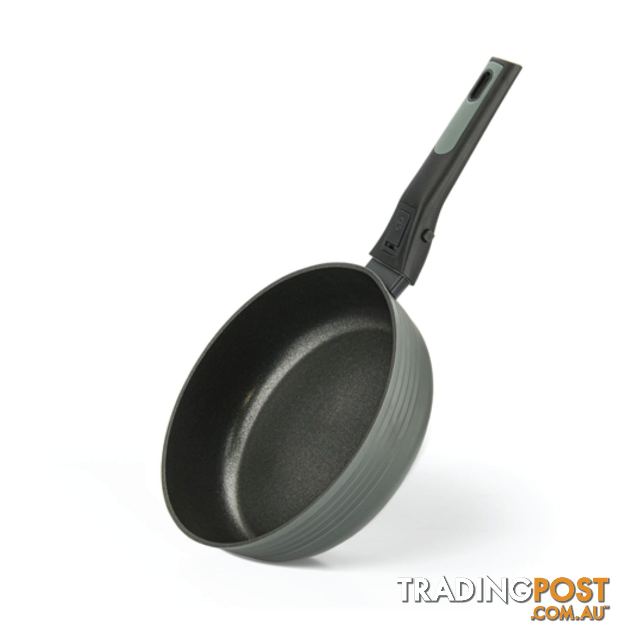 FISSMAN Deep frying pan BRILLIANT - 24x7.2 cm with detachable handle - 14384