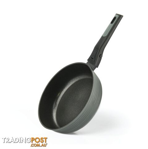 FISSMAN Deep frying pan BRILLIANT - 24x7.2 cm with detachable handle - 14384