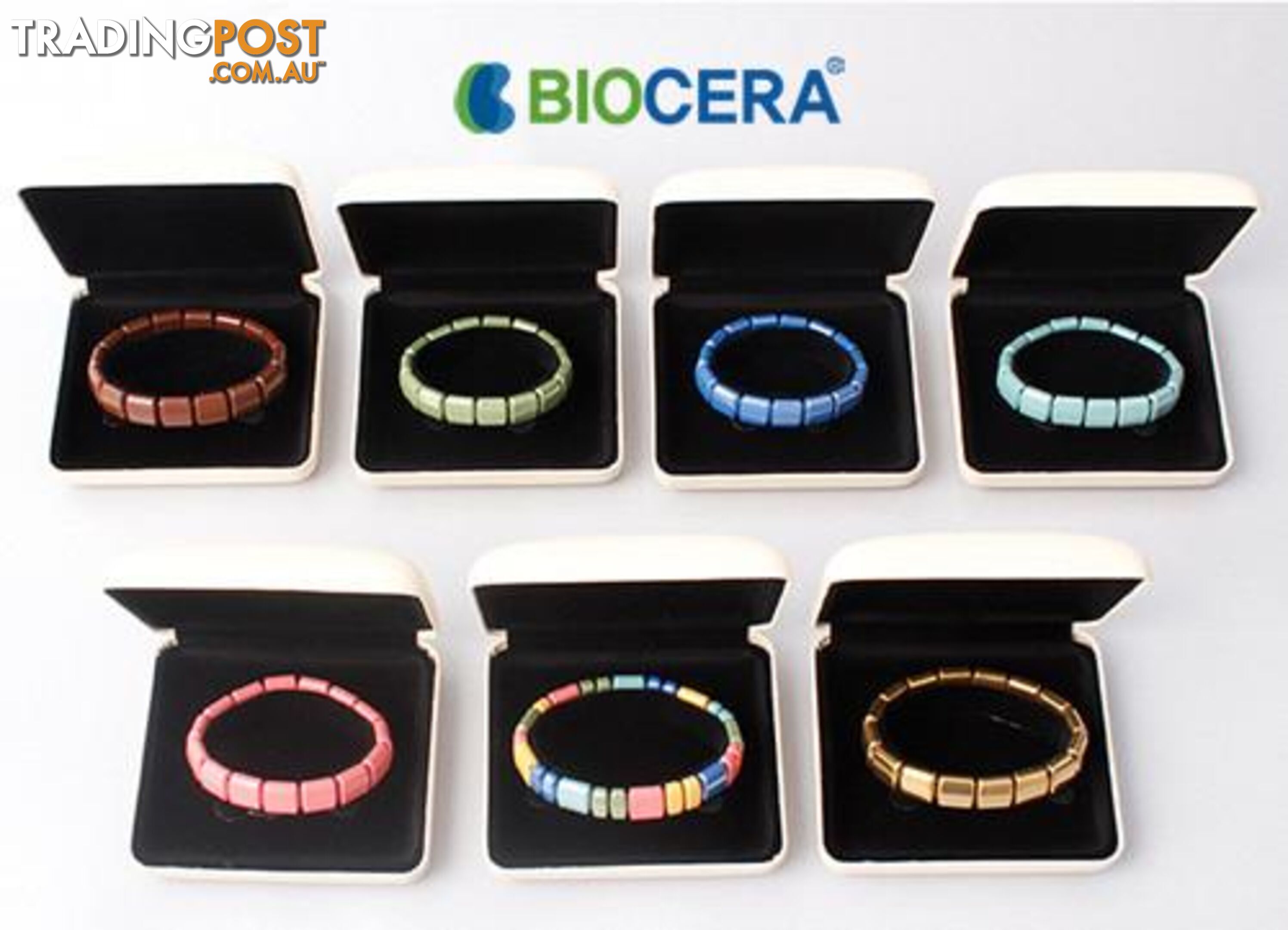 Biocera Negative Ion Bracelet - Multiple Colours