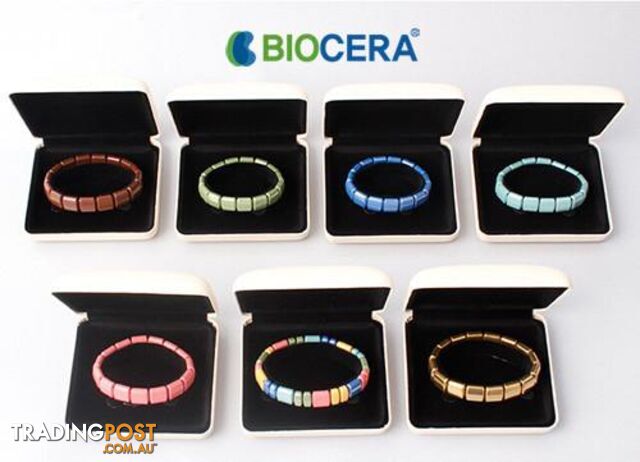 Biocera Negative Ion Bracelet - Multiple Colours