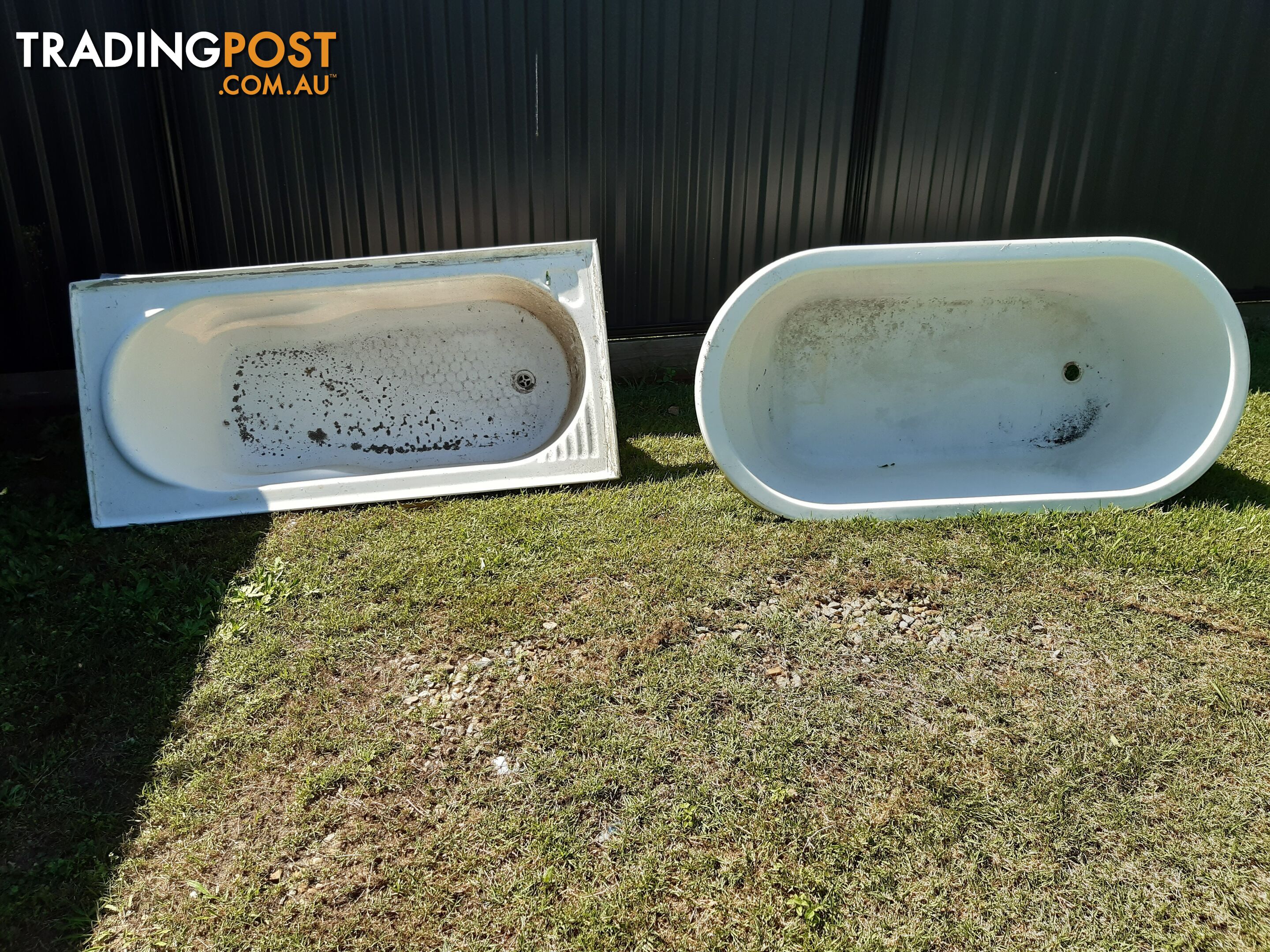 Vinyl Baths water troughs for sale