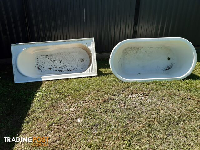 Vinyl Baths water troughs for sale