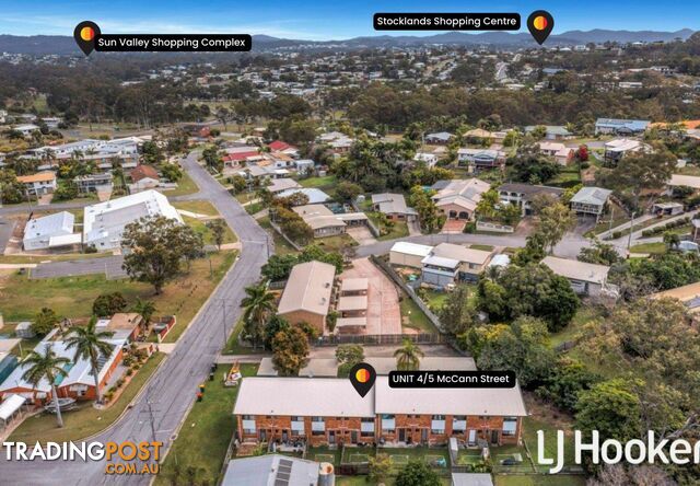 Unit 4/5 Mccann Street SOUTH GLADSTONE QLD 4680