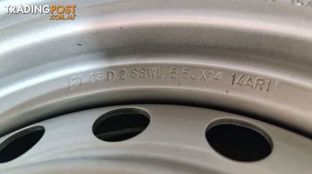 Steel Wheel Only - 14â³ X 5.5J - 5 Stud - 112mm PCD - photo 3 of 3