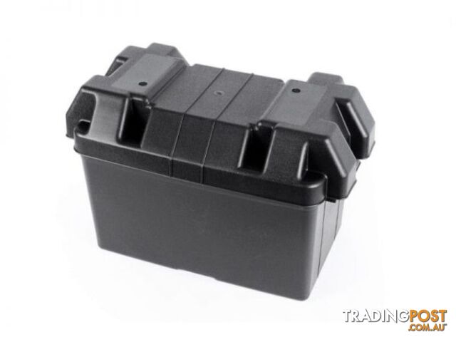 BATTERY BOX LARGE WITH LID AND STRAP