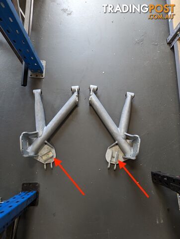 Trailing Arm Locking Mechanism For Suspension Spring - photo 5 of 5