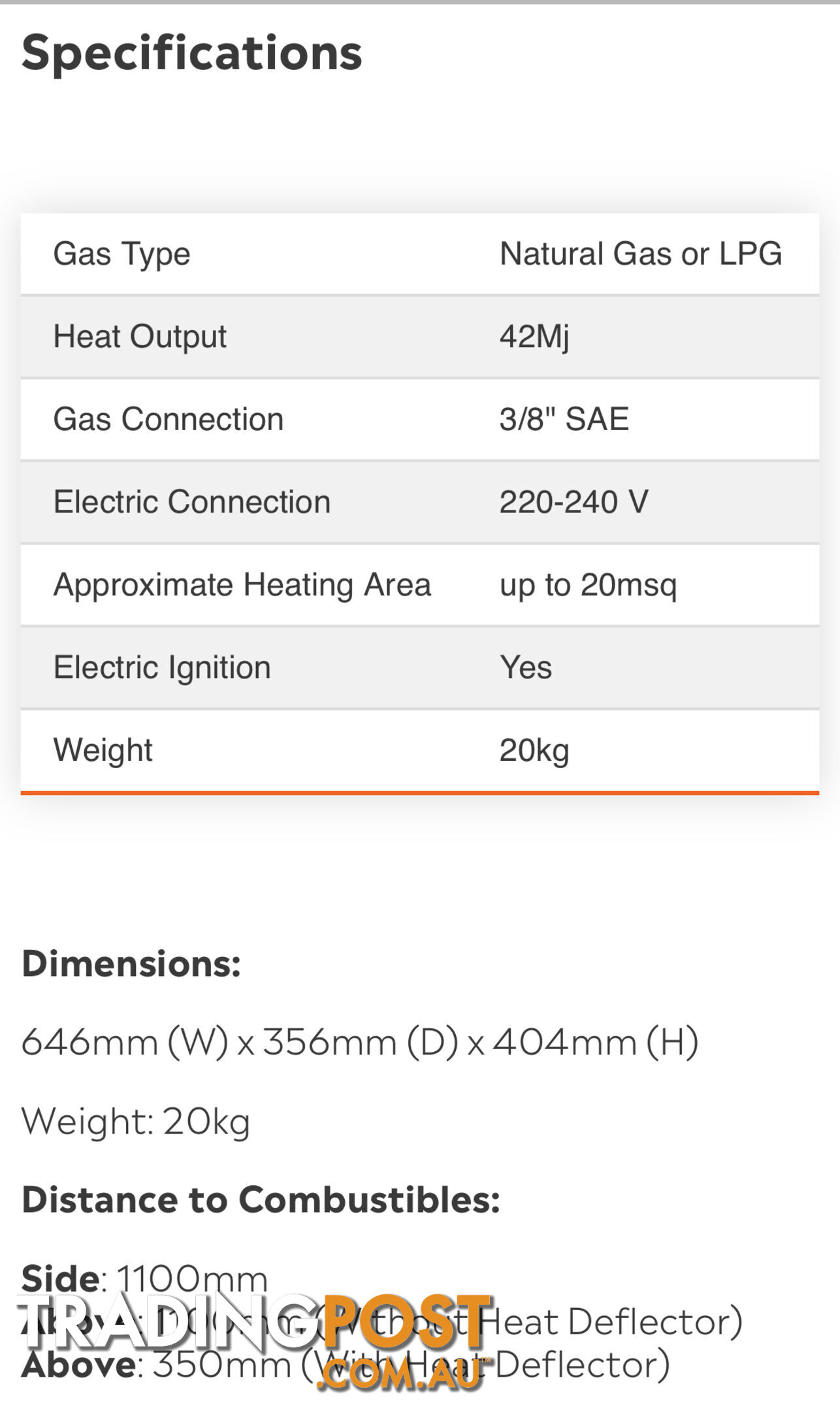 BROMIC OUTDOOR HEATER