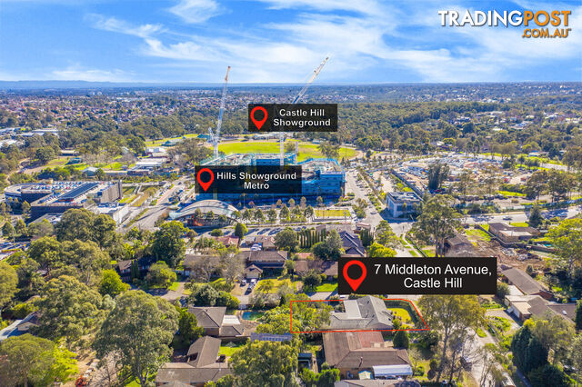 7 Middleton Avenue CASTLE HILL NSW 2154