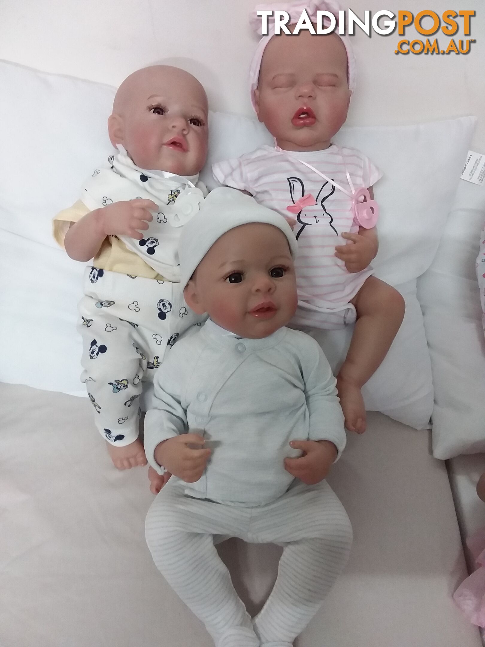 Reborn DOLLS for girls aged 3 to 12 years of age.  LAYBY available