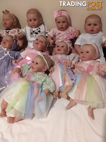 Reborn DOLLS for girls aged 3 to 12 years of age.  LAYBY available