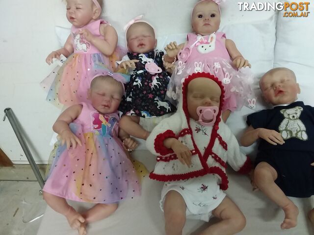 Reborn DOLLS for girls aged 3 to 12 years of age.  LAYBY available