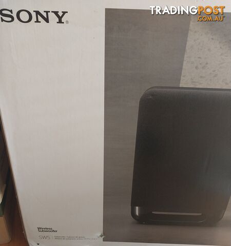 SONY SA-SW5 Wireless Subwoofer and SONY HT-A9 Home Theater System