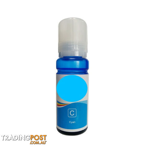 Premium Compatible Cyan Refill Bottle Replacement for T502 Cyan