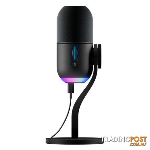 LOGITECH Yeti GX Dynamic RGB Desktop Gaming Microphone USB-C to USB-A 2-Year Limited Hardware