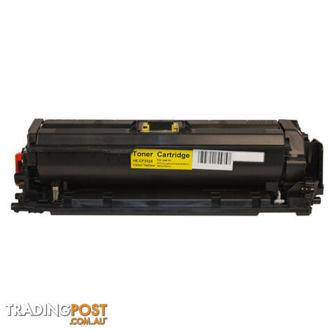 HP Compatible CF332A 654A Yellow Premium Generic Toner