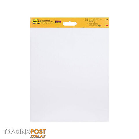 POST-IT Wall Pad 566 White Pack of 2