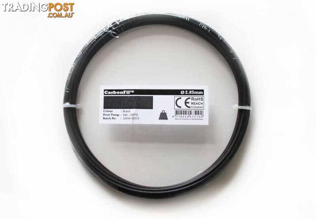 Carbon Fibre PETG Filament CarbonFil 2.85mm Black 50 gram 3D Printer Filament