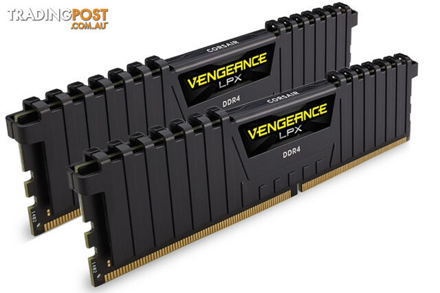 CORSAIR Vengeance LPX 16GB (2x8GB) DDR4 3200MHz C16 Desktop Gaming Memory Black