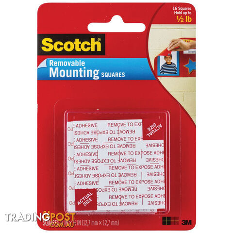 SCOTCH Mnt Sq 108SML Pack of 64 Bx6