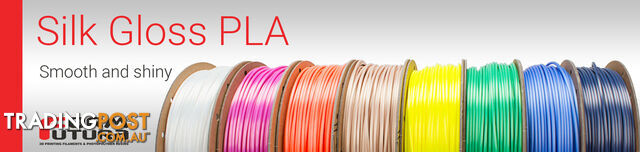 PLA Filament Silk Gloss PLA 1.75mm 750 gram Brilliant Green 3D Printer Filament