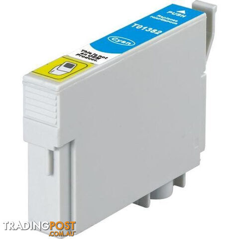 T1382 138 Pigment Cyan Compatible Inkjet Cartridge