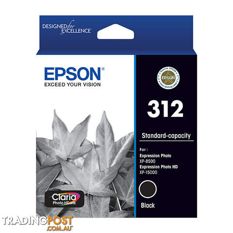 EPSON 312XL Black Ink Cartridge