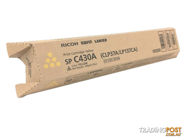 RICOH SPC430DN Yellowlow Toner