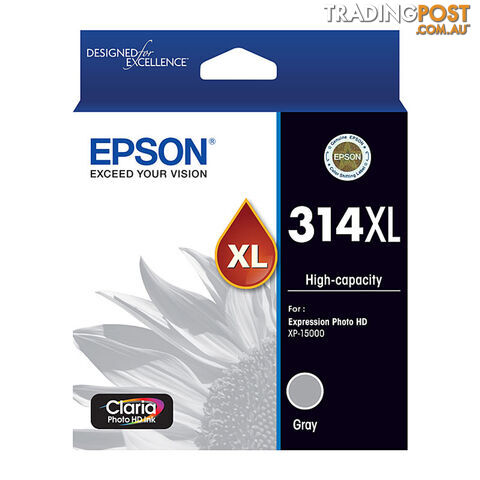 EPSON 314XL Grey Ink Cartridge