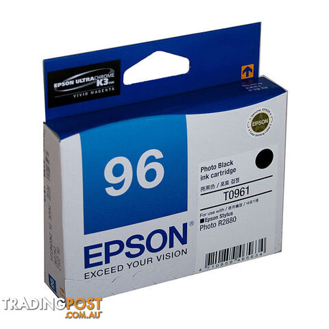 EPSON T0961 Photo Black Ink Cartridge