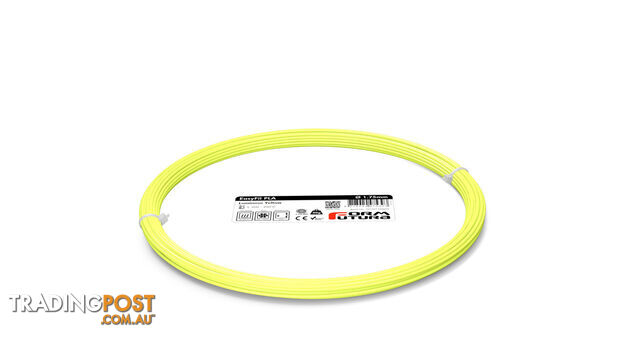 PLA Filament EasyFil PLA 1.75mm Luminous Yellow 50 gram 3D Printer Filament