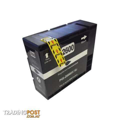 PGI-2600XL Pigment Black Compatible Inkjet Cartridge