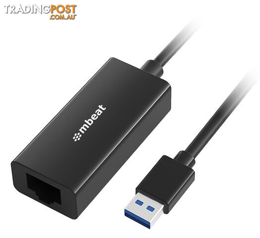 MBEAT mbeat USB 3.0 Gigabit Etherent Adapter - Black