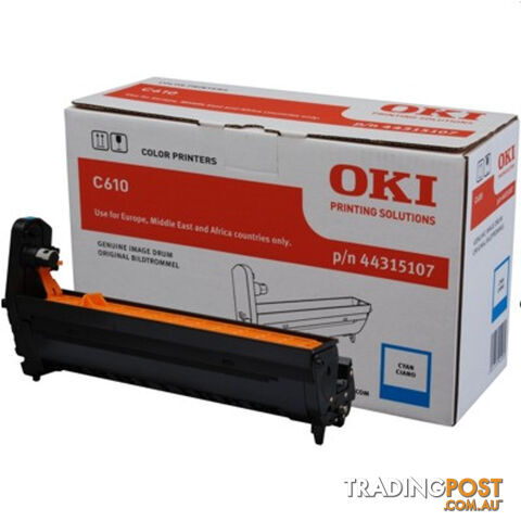 OKI C610 Cyan Drum Unit