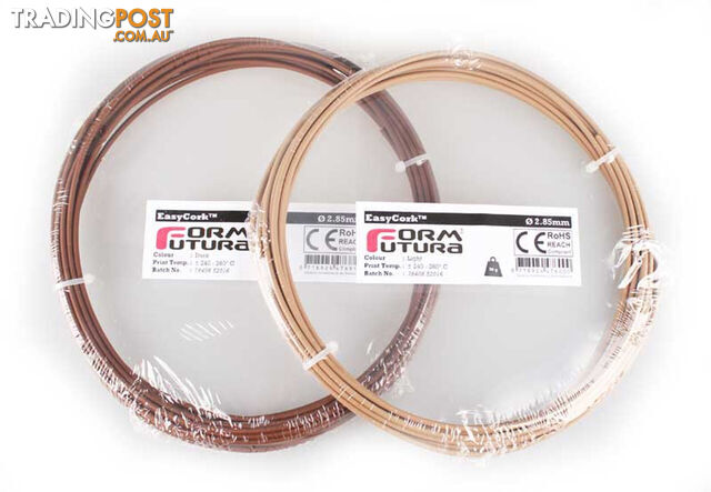 Cork-filled PLA based filament EasyCork 2.85mm Light 50 gram 3D Printer Filament