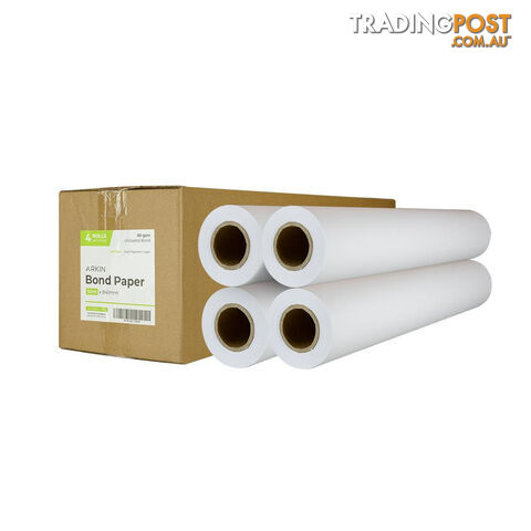 ARKIN BOND PAPER 80GSM - 841MM X 50M