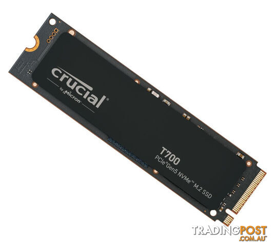 MICRON (CRUCIAL) T700 1TB Gen5 NVMe SSD - 11700/9500 MB/s R/W 600TBW 1500K IOPs 1.5M hrs MTTF with DirectStorage for Intel 13th Gen & AMD Ryzen 7000