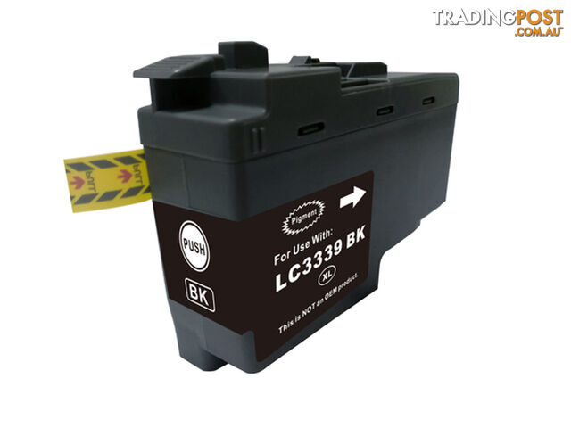 Premium Black Inkjet Cartridge Replacement for LC-3339B