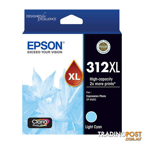 EPSON 312XL Light Cyan Ink Cartridge