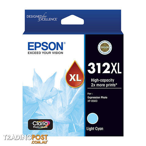 EPSON 312XL Light Cyan Ink Cartridge