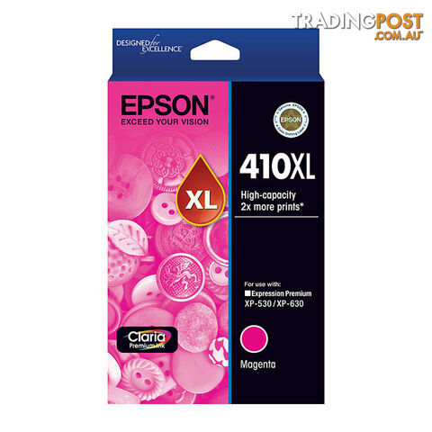 EPSON 410XL Magenta Ink Cartridge