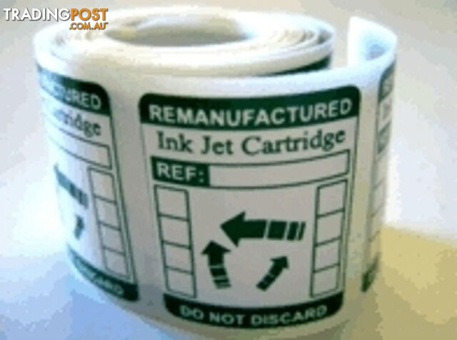 Refilled Cartridge Labels Universal