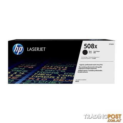 HP 508X Black Toner CF360X