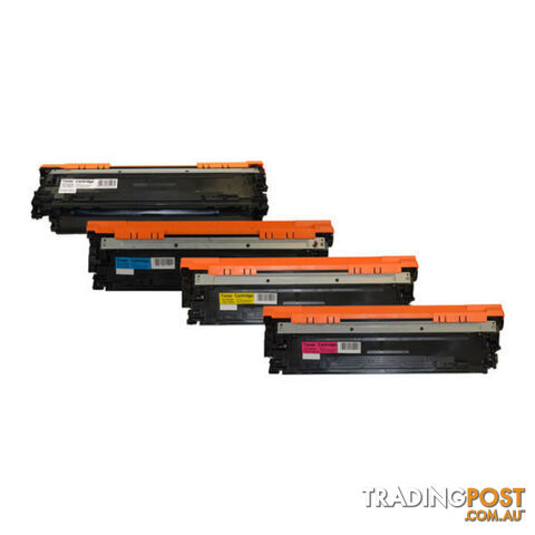 HP Compatible CE270B 650A Series Cartridge 322 Premium Generic Toner Set