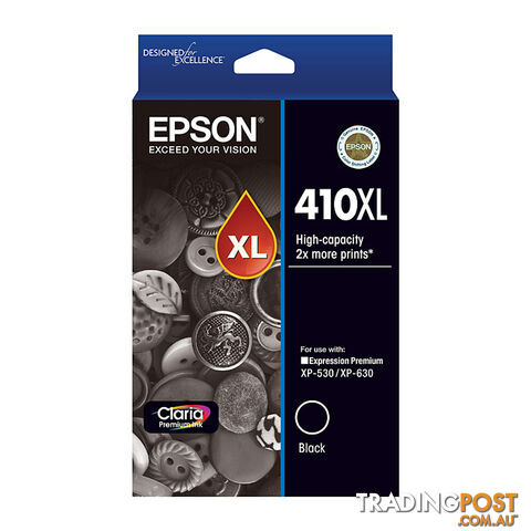 EPSON 410XL Black Ink Cartridge