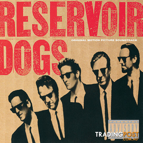UNIVERSAL MUSIC Crosley Record Storage Crate & SOUNDTRACK RESERVOIR DOGS - VINYL ALBUM Bundle