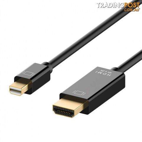 SIMPLECOM DA202 4K Mini DisplayPort miniDP to HDMI Cable 2160P Ultra HD 1.8M